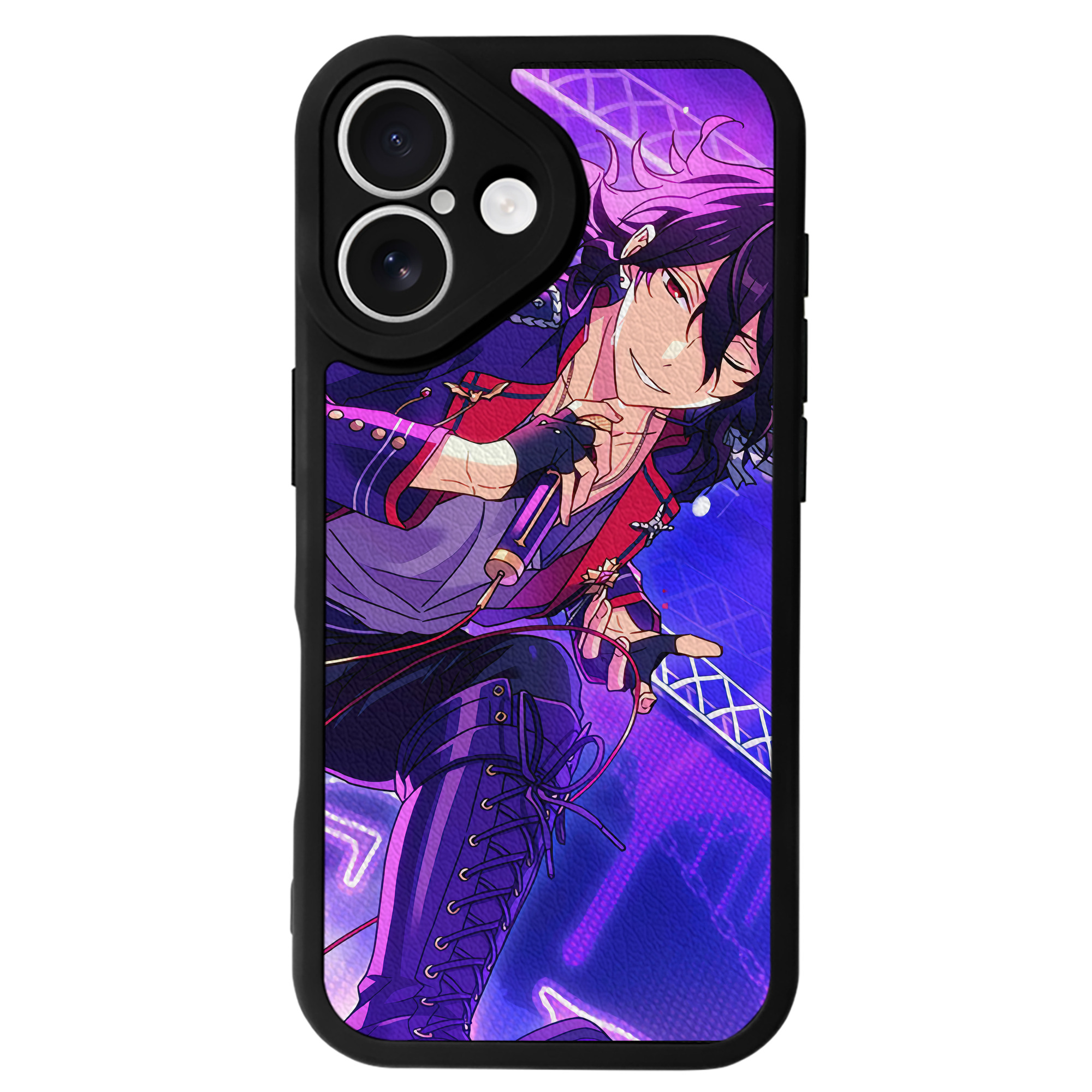 （画像用） あんさんぶるスターズ! Ensemble Stars 【iPhone 16シリーズ対応】シリコンスマホケース（レザー調） 材質：シリコン
